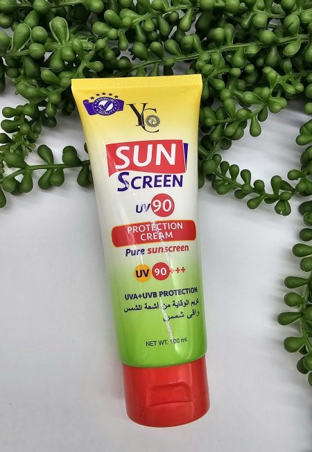 YC واقي شمس بفعالية 90+ SPF حجم 100مل	