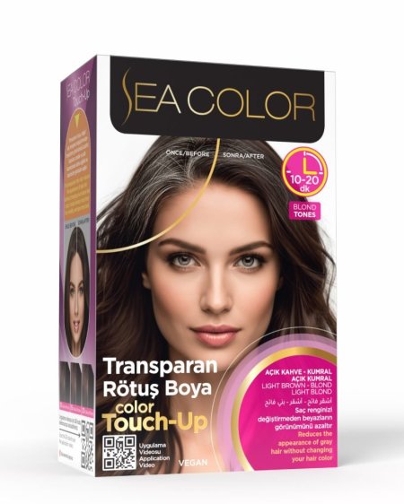 SEA COLOR صبغة تخفيف الشيب درجات فاتحة