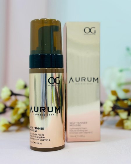 OG رغوة تان برونزاج جسم AURUM LIGHT 150ML