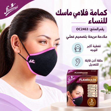 FLAMI MASK (FEMALE) / 3pcs -U- OC2463